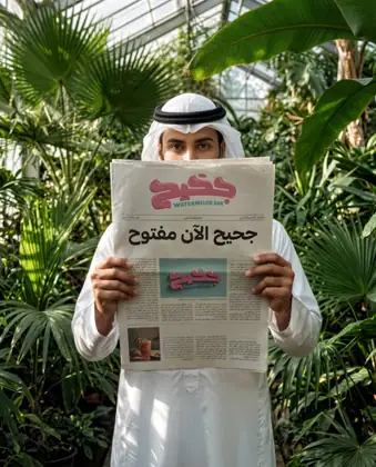 قارئ جريدة جحيح